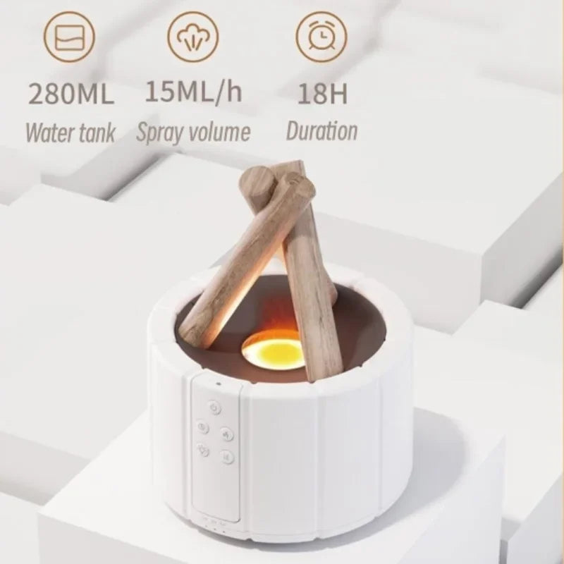 Bonfire Air Humidifier - Campfire Aroma Diffuser