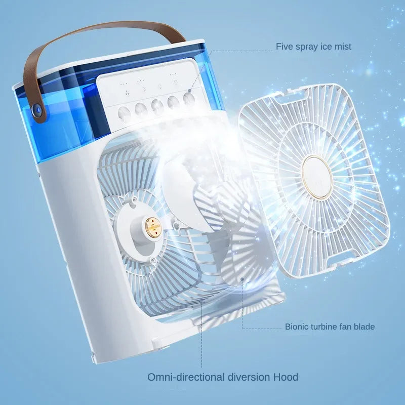 3 in 1 Portable Mini Cooling fan